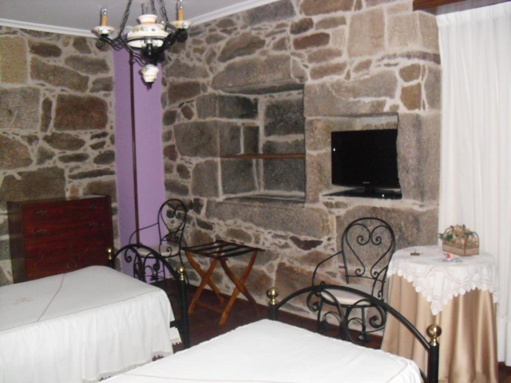 Hotel Pousada Vicente Risco Castro Caldelas Room photo